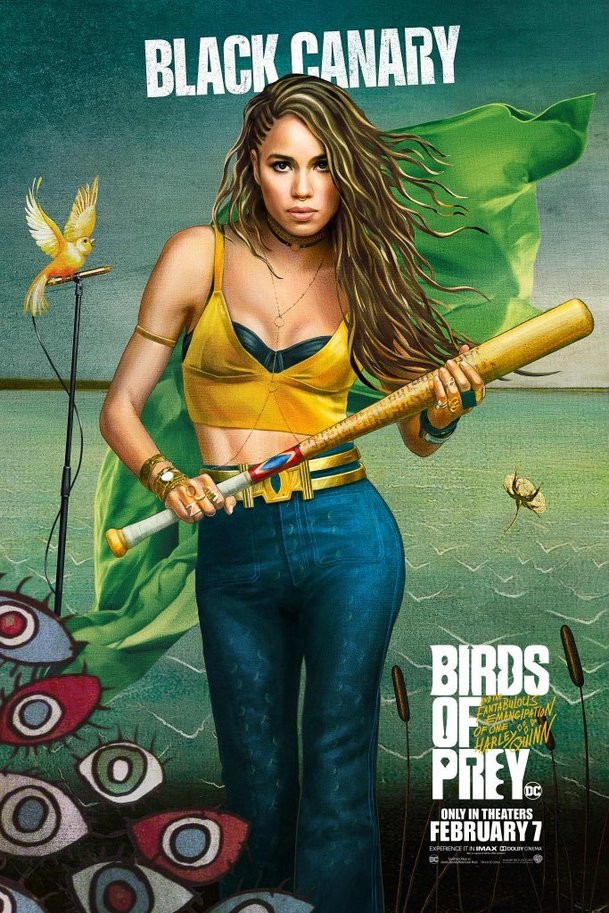 Birds of Prey: Dámská týmovka představila sérii malovaných plakátů a na CCXP se objevil nový trailer | Fandíme filmu