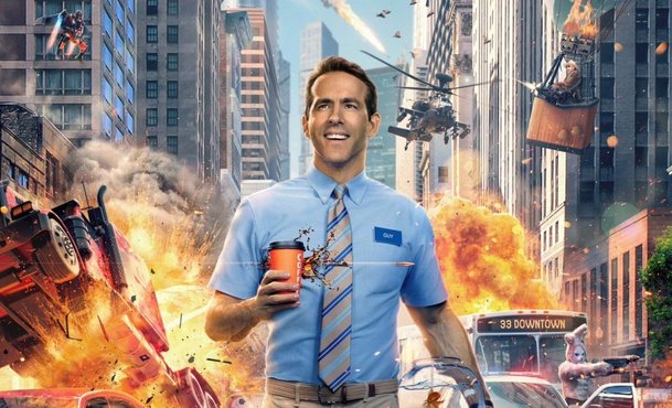 Free Guy: Ryan Reynolds v novém traileru ukazuje, že videoherní filmy mohou být super | Fandíme filmu