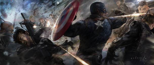 The Falcon and The Winter Soldier: Fotky z natáčení akční scény, Sharon Carter poprvé na scéně | Fandíme filmu