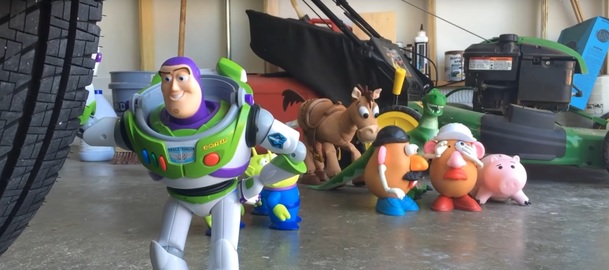 Toy Story 3: Přehrajte si celý film ručně animovaný se skutečnými hračkami | Fandíme filmu