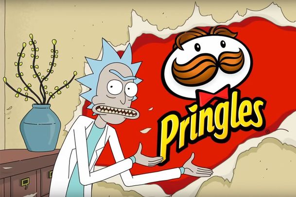 Rick a Morty: Podívejte se na speciální reklamu na brambůrky Pringles | Fandíme serialům