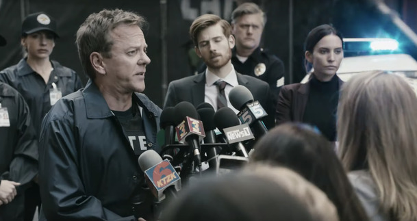 Uprchlík s Kieferem Sutherlandem dupe na plyn v prvním plnohodnotném traileru | Fandíme serialům