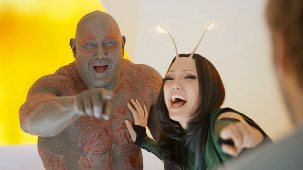 Strážci Galaxie: Gunn a Bautista podporují spin-off s Draxem a Mantis | Fandíme filmu