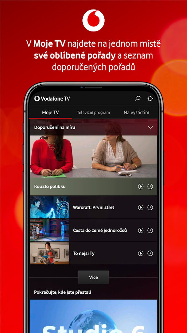 Vodafone, podobně jako ostatní operátoři, spustí vlastní internetovou televizi | Fandíme serialům