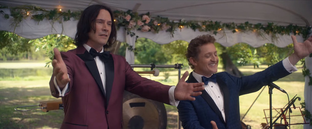 Bill and Ted Face the Music: Trailer představuje hudební komedii, kde Keanu Reeves hudbou zachraňuje svět | Fandíme filmu