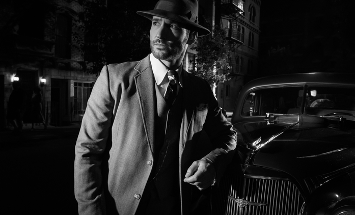 Lucifer se vrací a láká fanoušky na stylové noirové retro fotky | Fandíme seriálům