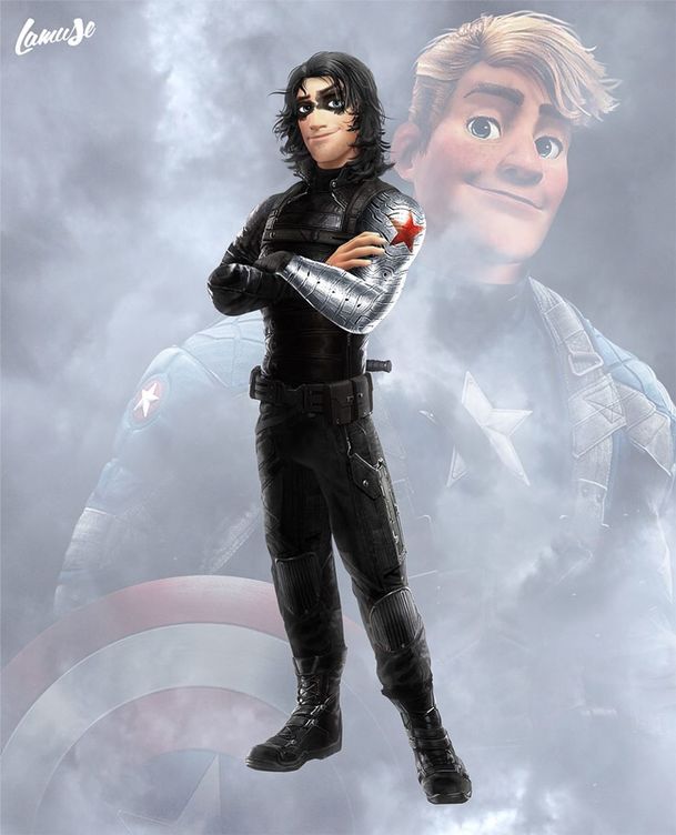 Jak by vypadali hrdinové od Marvelu, kdyby se objevili v animácích od Disneyho | Fandíme filmu