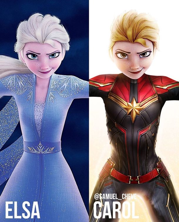 Jak by vypadali hrdinové od Marvelu, kdyby se objevili v animácích od Disneyho | Fandíme filmu
