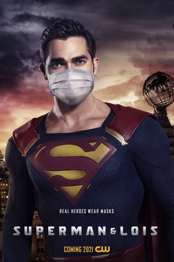 Superhrdinové od DC podporují nošení roušek - prohlédněte si plakáty | Fandíme serialům