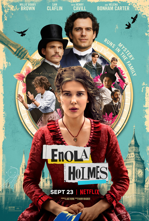 Enola Holmes: Mladší sestra legendárního detektiva se představuje v první upoutávce | Fandíme filmu