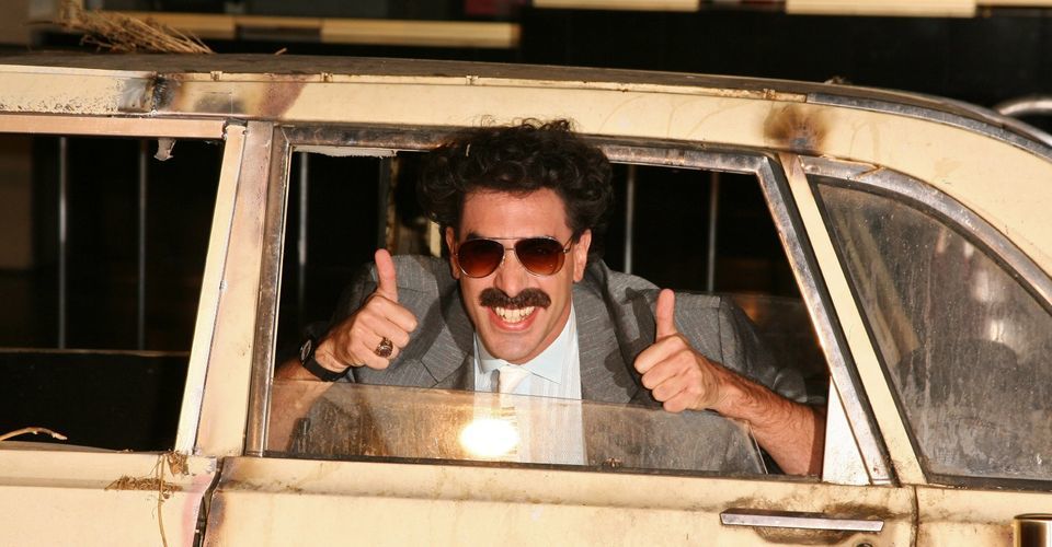 Poděs Borat je zpátky v ulicích