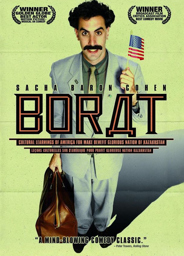 Borat 2: Šestý nejznámější Kazach v traileru  předvádí, jak si nandat roušku | Fandíme filmu