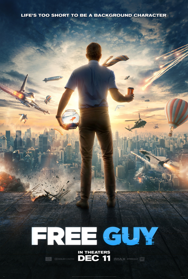 Free Guy: Ryan Reynolds v novém traileru ukazuje, že videoherní filmy mohou být super | Fandíme filmu