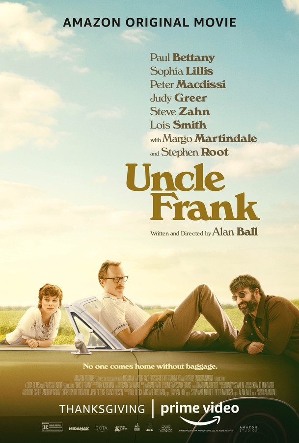 Uncle Frank: Nasajte atmosféru nové hořkosladké road movie s Paulem Bettanym | Fandíme filmu