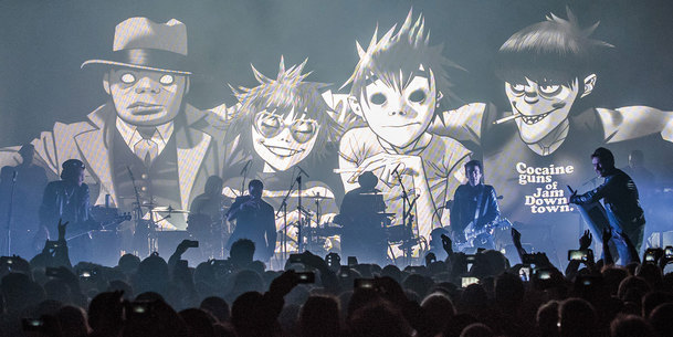 Netflix chystá film o populární animované kapele Gorillaz | Fandíme filmu