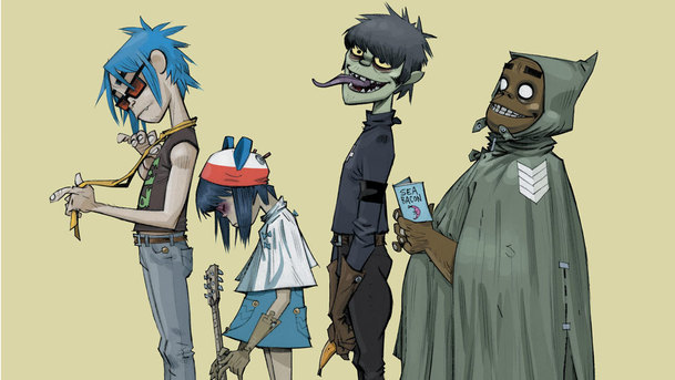 Netflix chystá film o populární animované kapele Gorillaz | Fandíme filmu