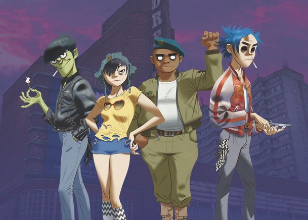 Netflix chystá film o populární animované kapele Gorillaz | Fandíme filmu