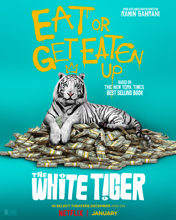 The White Tiger: Ponižovaný sluha násilně povstane proti systému | Fandíme filmu