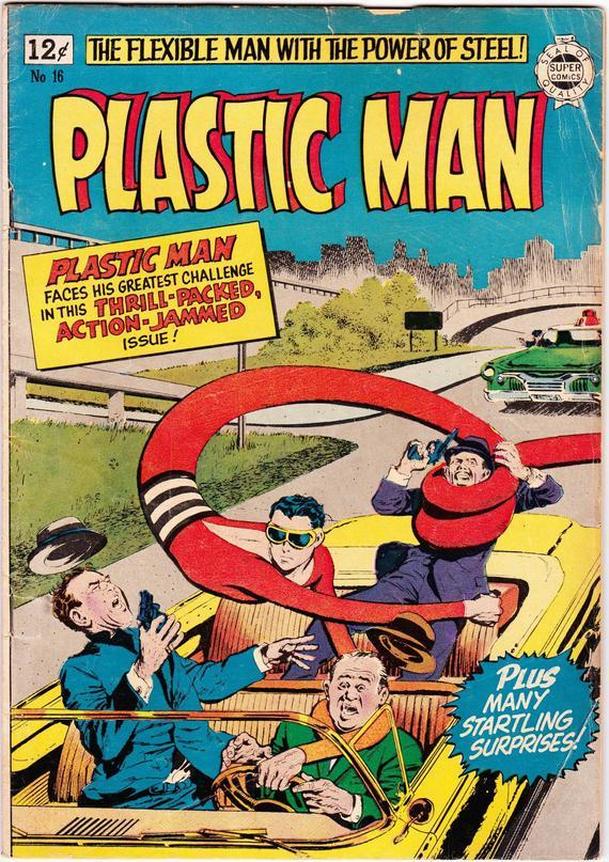 Plastic Man: Jeden z nejdivnějších superhrdinů mění pohlaví a míří na plátna | Fandíme filmu