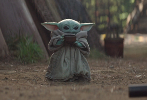 Baby Yoda se dostal i do animovaného světa Simpsonových | Fandíme serialům