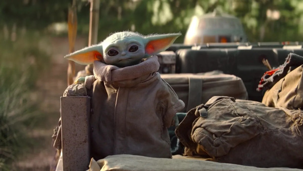 Baby Yoda se dostal i do animovaného světa Simpsonových | Fandíme serialům