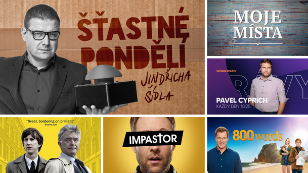 Vrací se Šťastné pondělí a další novinky televize Seznam na první čtvrtletí | Fandíme serialům