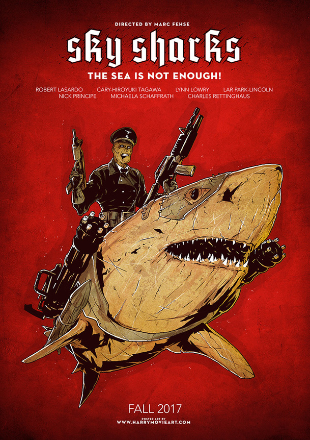 Sky Sharks: Nacističtí zombíci létají na po zuby ozbrojených žralocích | Fandíme filmu