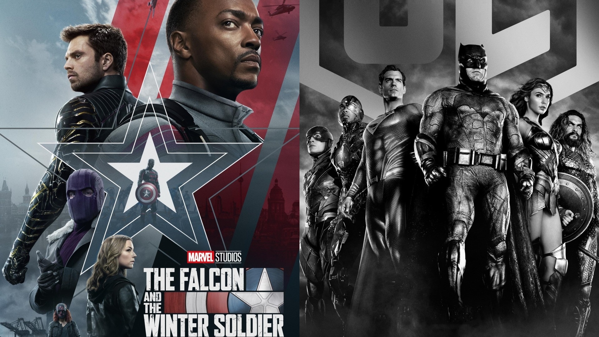 Recenze: The Falcon and The Winter Solider a Justice League | Fandíme filmu