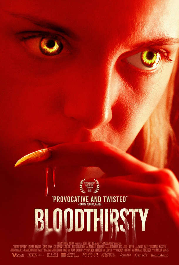 Bloodthirsty: Zpěvačka se postupně mění ve vlkodlaka a čelí krvavým choutkám | Fandíme filmu