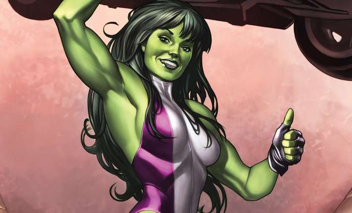 Bleskovky: První foto z natáčení She-Hulk | Fandíme filmu