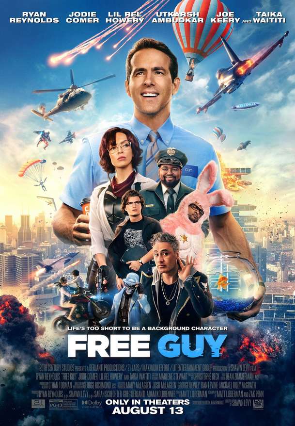 Free Guy: Nový trailer láká na akční komedii, kde se videoherní postavy vzbouří | Fandíme filmu