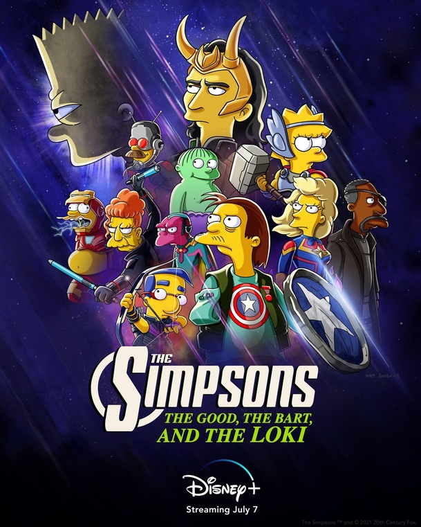 Simpsonovi a marvelovský Loki chystají společný krátký film | Fandíme serialům