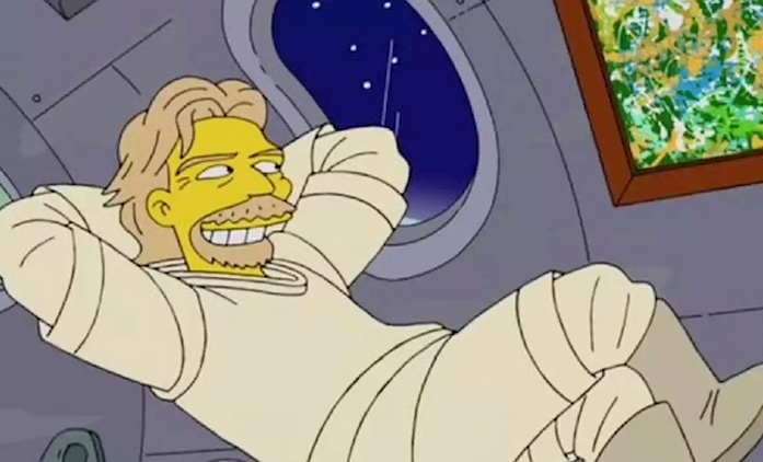 Simpsonovi předpověděli Bransonův let do vesmíru | Fandíme seriálům