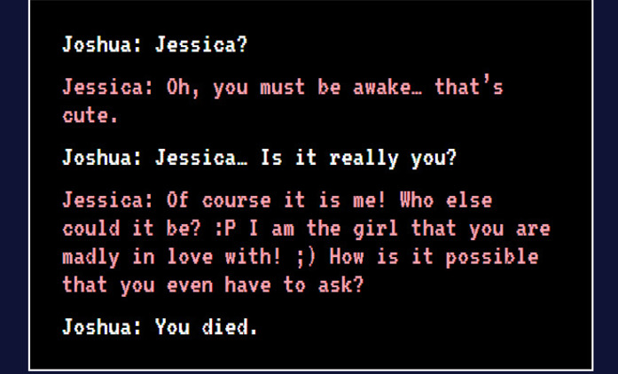 The Jessica Simulation: V nové sci-fi se bude chatovat s mrtvými | Fandíme seriálům