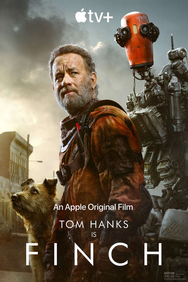 Finch: Tom Hanks v postapokalyptické pustině postavil robota a chová psa - trailer | Fandíme filmu