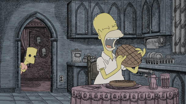 Simpsonovi ve Speciálním čarodějnickém dílu zparodují oscarového vítěze | Fandíme serialům