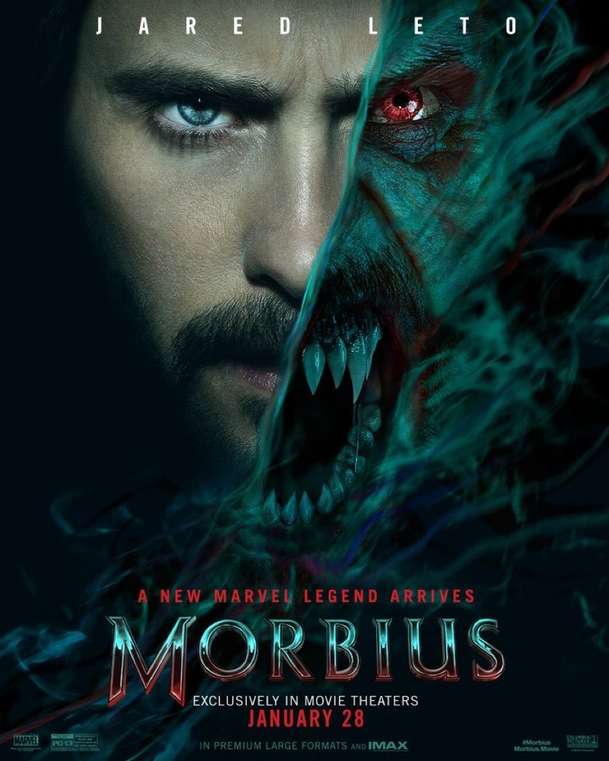Morbius: Pusťte si parádní scénu přerodu Jareda Leta v upíra | Fandíme filmu