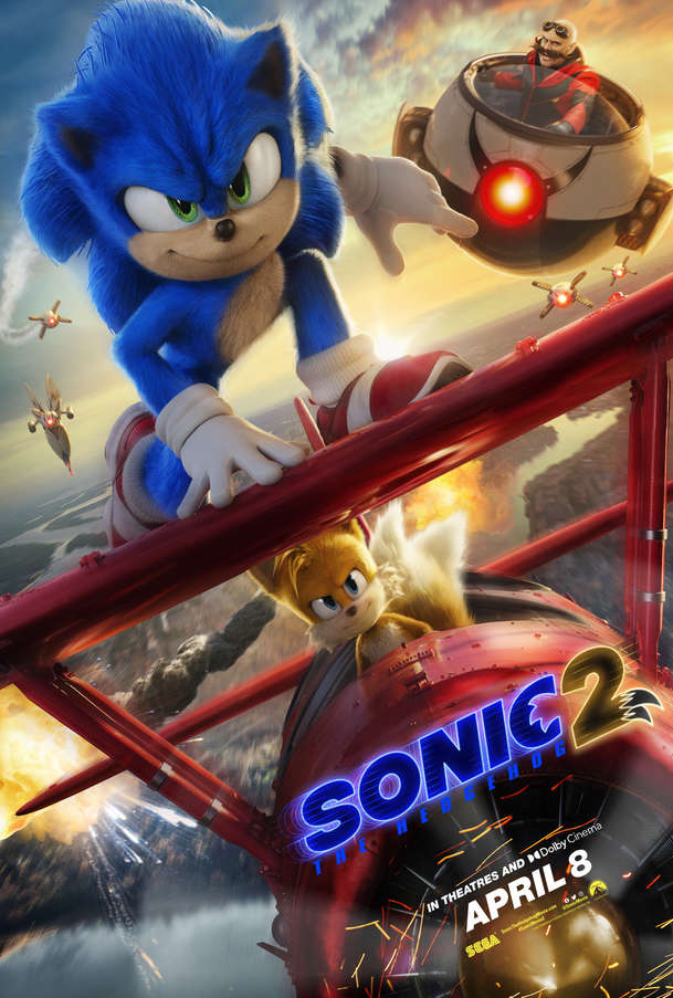 Ježek Sonic 2: Modrý rychlík se vrací s Liškou a Knucklesem – trailer | Fandíme filmu