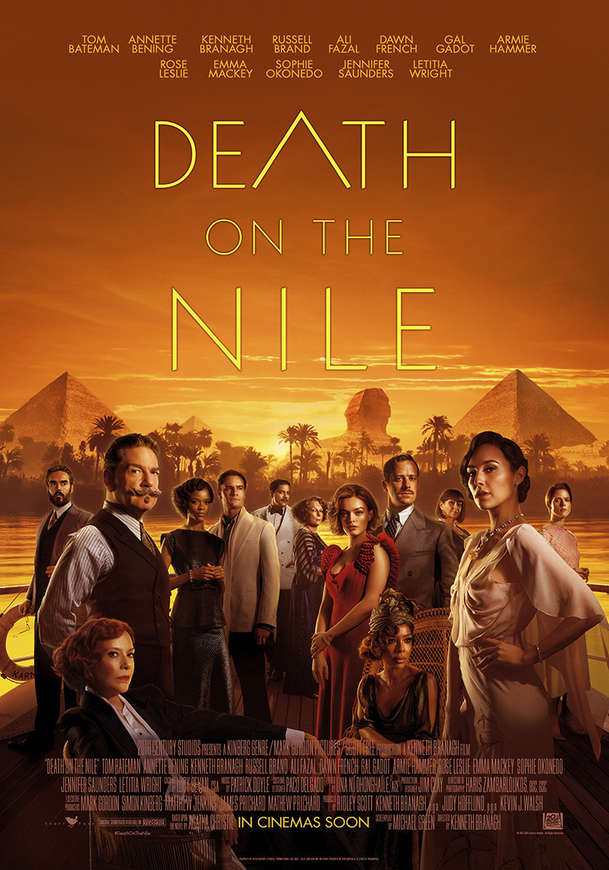 Smrt na Nilu připomíná novou upoutávkou blížící se premiéru | Fandíme filmu