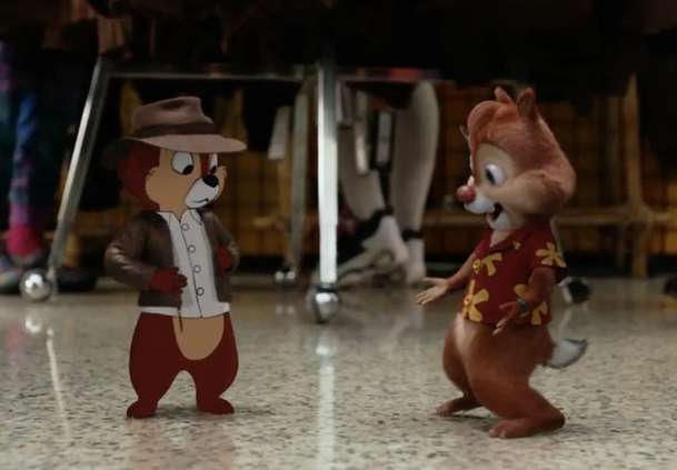 Chip 'n' Dale: Rescue Rangers – I v nové ukázce Rychlá rota baví | Fandíme filmu