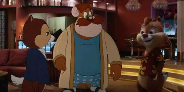 Chip 'n' Dale: Rescue Rangers – I v nové ukázce Rychlá rota baví | Fandíme filmu