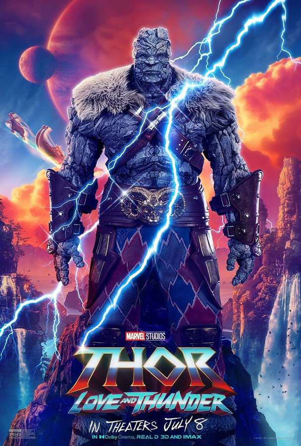 Thor: Láska jako hrom: Zeus vévodí sadě plakátů s jednotlivými postavami | Fandíme filmu