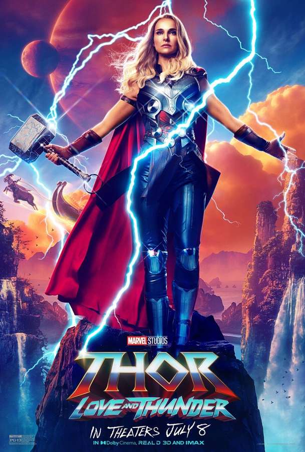 Thor: Láska jako hrom: Zeus vévodí sadě plakátů s jednotlivými postavami | Fandíme filmu