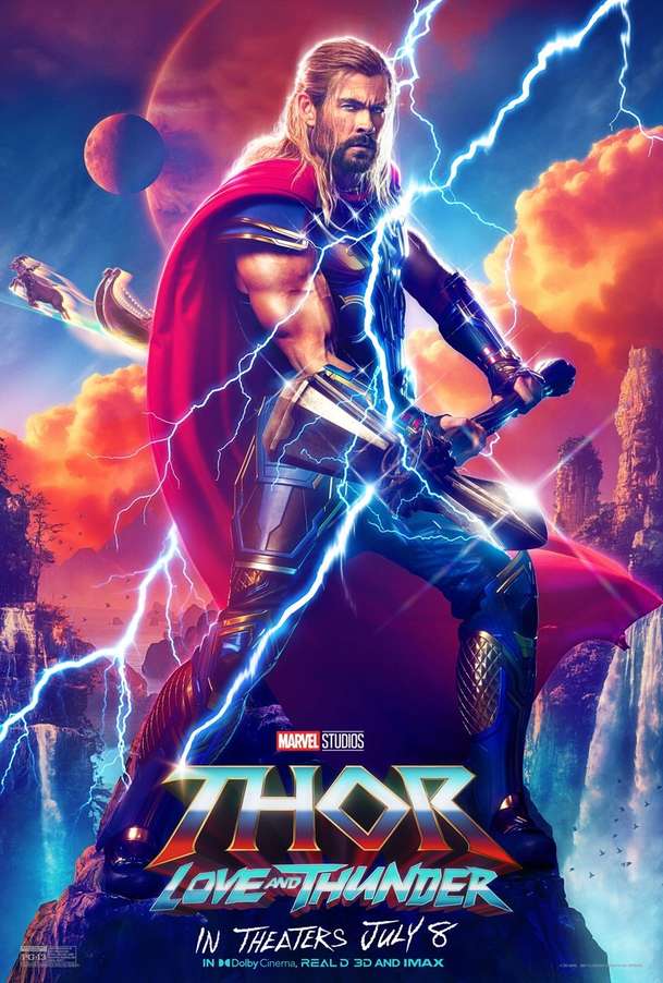 Thor: Láska jako hrom: Zeus vévodí sadě plakátů s jednotlivými postavami | Fandíme filmu