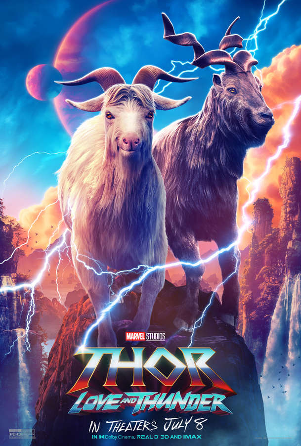 Thor: Láska jako hrom: Zeus vévodí sadě plakátů s jednotlivými postavami | Fandíme filmu