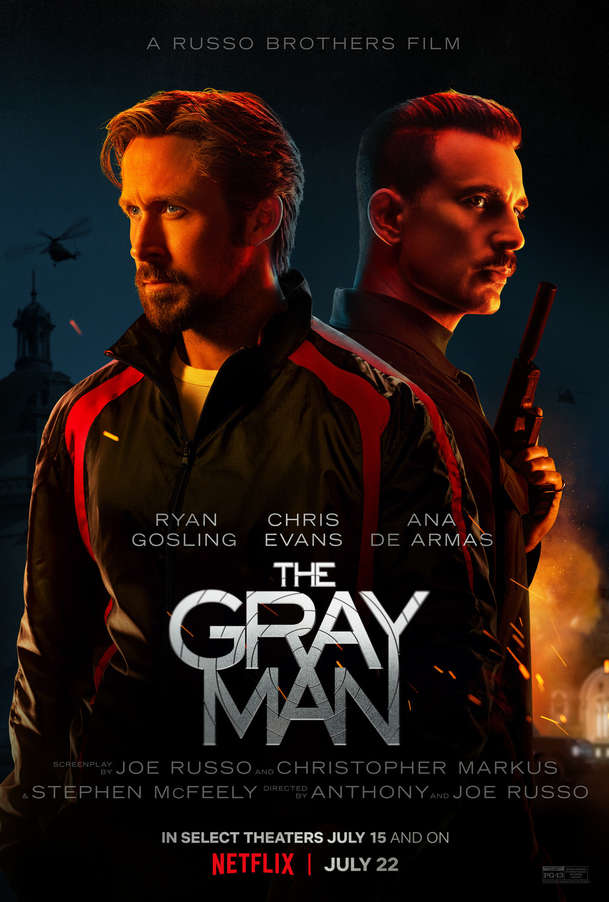 The Gray Man: Gosling a Evans se kočkují v Praze v nové upoutávce | Fandíme filmu