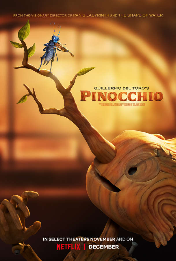 Pinocchio Guillerma del Tora: Krásně zpracovaná animace v novém traileru | Fandíme filmu