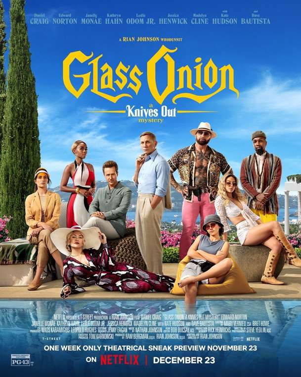 Na nože: Glass Onion – Nabitý trailer dělá z detektivky zběsilý rej | Fandíme filmu