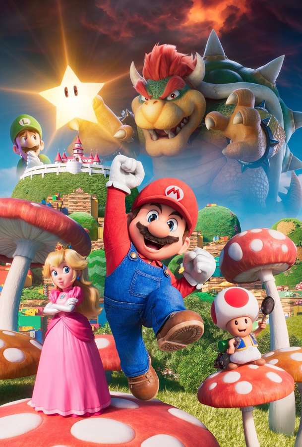 Super Mario Bros. ve filmu: Nový trailer ukázal Donkey Konga nebo závody | Fandíme filmu