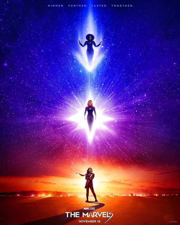 The Marvels odkládají premiéru a je tu první plakát | Fandíme filmu